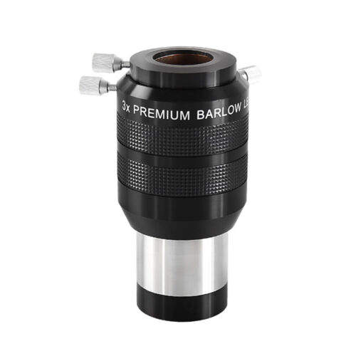 2 Inch 3X Apochromatic Astronomical Telescope Barlow Lens with 1.25'' Adapter