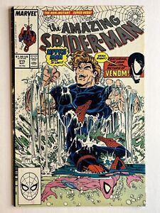 Amazing Spider-Man #315, FN+ 6.5, Venom Returns, Todd McFarlane Art