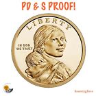 2024 P D & S *PROOF* Native American Indian Sacagawea $1 Dollar Coins -PRE-SALE-
