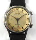 Vintage 1968 Bulova Wrist Alarm Waterproof Manual Wind Wrist Watch Runs lot.rj