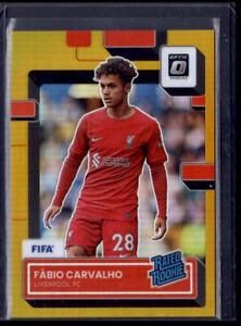 2023 DONRUSS SOCCER Fábio Carvalho Liverpool Optic Gold /10
