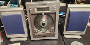 Fisher Digital SLIM-1400BL Audio System AM/FM CD-R/RW