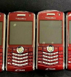BlackBerry Pearl 8130  - Red (Telus) Single Smartphone PLEASE READ