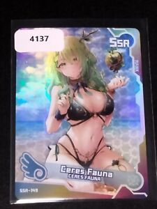 SSR Ceres Fauna R Rated Goddess Story Waifu Collectible Trading Card Game