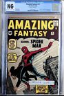 Amazing Fantasy 15 1st App Spider-Man CGC NG missing first two wraps and cover