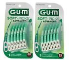 Gum Soft-Picks Advanced Mint, Dental Care Dental Floss Tooth Picks, 120 Picks