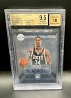 GIANNIS ANTETOKOUNMPO 2013 Totally Certified RC Rookie Roll Call Auto BGS 9.5/10