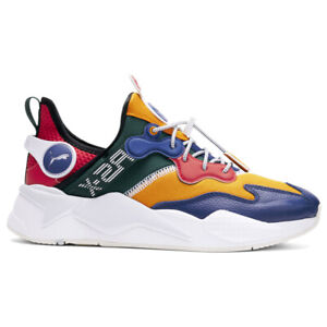 Puma RS-X T3CH NEW HERITAGE Lace Up Sneakers Casual Shoes White- Multicolor