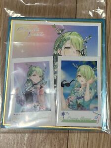Hololive EXPO 2024 Limited Ceres Fauna Shikishi Instax Style Card 3 Types Set