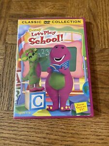 Barney Let’s Play School DVD