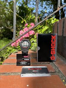 Casio G100-1BV, G-Shock Analog/Digital Watch, Black Resin Band, Alarm,New In Box