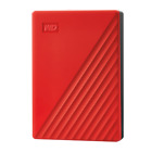 WD 5TB My Passport, Portable External Hard Drive, Red - WDBPKJ0050BRD-WESN