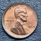 1964 Lincoln Head Cent ERROR - OFF CENTER 1c High Grade UNC Details #71106
