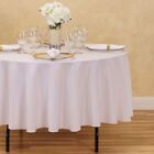 LinenTablecloth 90 in. Round Polyester Tablecloths, 33 Colors! Weddings & Events