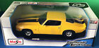 MAISTO 1:18 Diecast Model Car 1971 Chevrolet Camaro  in Yellow - Bumblebee,