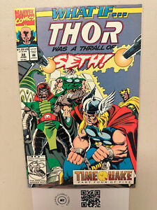 What If #38 VF Marvel Comic book Thor Loki Seth Odin Avengers Watcher 7 HH1