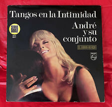 HTF Andre Y Su Conjunto Tangos en la Intimidad 2 LPs Argentina Import Mono