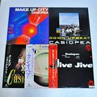 Casiopea Lot of 5 Make Up City Vinyl Record Jazz Fusion Pop Music Sound Japan