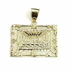 New 10k yellow gold last supper pendant charm fine gift religions jewelry 4.7g