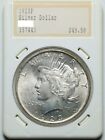 Hannes Tulving 1923 $1 Peace Silver Dollar in BU+ Condition #357443-2