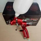 Red Spray Gun LITE 1.3mm Nozzle 600ml cup LVMP Car Pain Tool for Devilbiss
