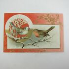 Victorian Trade Card Lion Coffee Woolson Spice Co Toledo Ohio Birds Red Antique