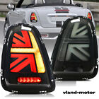 Pair Smoked LED Tail Lights For Mini Cooper R56 R57 R58 R59 2007-2013 Rear Lamps (For: Mini)