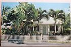 Florida FL Key West Duncan Street Tennessee Williams House Postcard Old Vintage