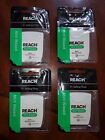 REACH Mint Waxed Floss 55 Yards,  LOT OF 4