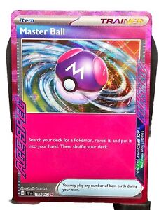 Ace Spec Master Ball 153/162 Pokemon TCG Temporal Forces NM