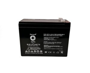 12V 10Ah rechargeable replacement battery for Crown Battery 12CE10    qty1