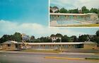 Front Royal Virginia~Twi-Lite Motel~Arrow Sign~Pool~Vending~1950s Postcard