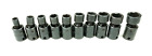 Proto Professional 8mm - 18mm 6 Point Universal Impact Socket Set 3/8