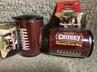 Campbell’s Chunky Soup THERMAL  Football TO-GO-MUGS Set Of 2 New Great Gift !