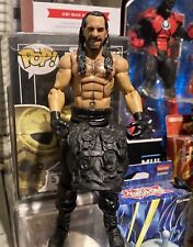 WWE Seth Rollins Custom Shield WM 40 Mattel Action Figure Elite