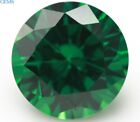 6 mm AAAAA Natural Round Green Emerald 1.12 ct Faceted Cut VVS Loose Gemstones