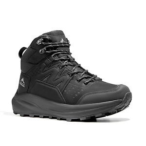Men Hiking Boots Waterproof Outdoor Leather Lightweight Climbing Work Boots