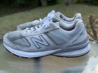 New Balance 990 V5 Men’s Sz 11.5 Running Shoes Sneakers Gray Suede Made in USA