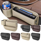 New Left Right Side Car Seat Gap Filler Phone Holder Storage Box Organizer Bag