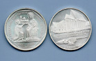 GERMAN 2000 G & 2001 A, TEN MARK SILVER COINS. GERMANY. 2 X 10 M.