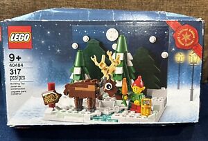 New LEGO 40484 Santas Front Yard Limited Edition 317pc Christmas Holiday Toy Set