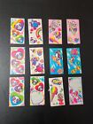Vintage Lisa Frank Lot Of 12 Rectangles Of  Stickers - 2 Stickers Missing