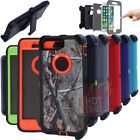 For iPhone 7/7 Plus Rugged Armed Shockproof With Clip Case Cover
