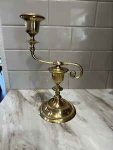 Vintage Brass Unique Candle Holder Candlestick Bohemian Victorian Style