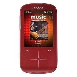 SanDisk Sansa Fuze+ Red ( 4 GB ) Digital Media Player