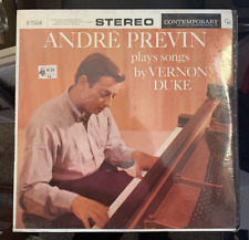 Andre Previn-Plays Songs by Vernon Duke-Contemporary S 7558 Stereo-Sealed RARE!!
