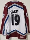 Joe Sakic XL Throwback Jersey Colorado Avalanche NEW WITH TAGS