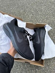 Men Nike Flex Experience RN 11 NN Running Training Shoes Black/Grey DD9284-002