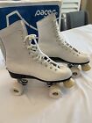 Vintage Pacer Roller Skates White With White Wheels Womens Ladies Size 9 (USED)