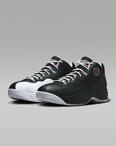 Nike Air Jordan Jumpman Team 1 Shoes Black Red White FV3928-006 Men's NEW